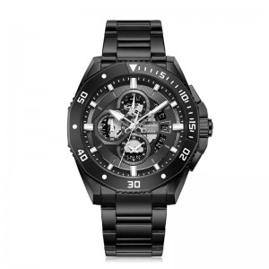 Alexandre Christie AC 6679 Full Black Steel MCBIPBA